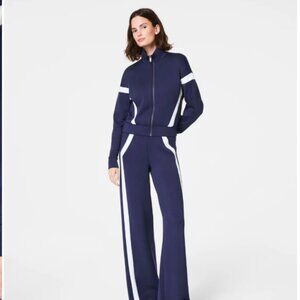 SPANX AirEssential Stripe Jacket & Pants NWT